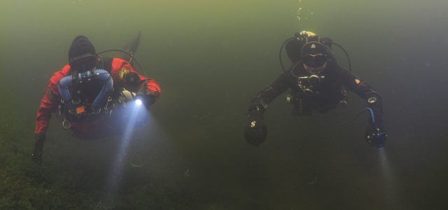 Bootduiken in Vinkeveen